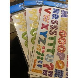 Jot Letter And Number Refrigerator Magnets For Learning